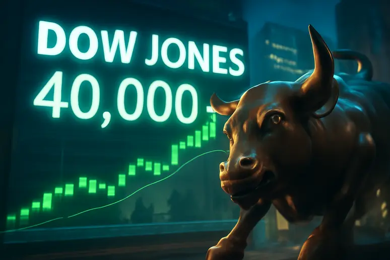 ดาวโจนส์ทะลุ 40,000 จุด! อัปเดตล่าสุด 15 ส.ค. 2568 วิเคราะห์แนวโน้ม
